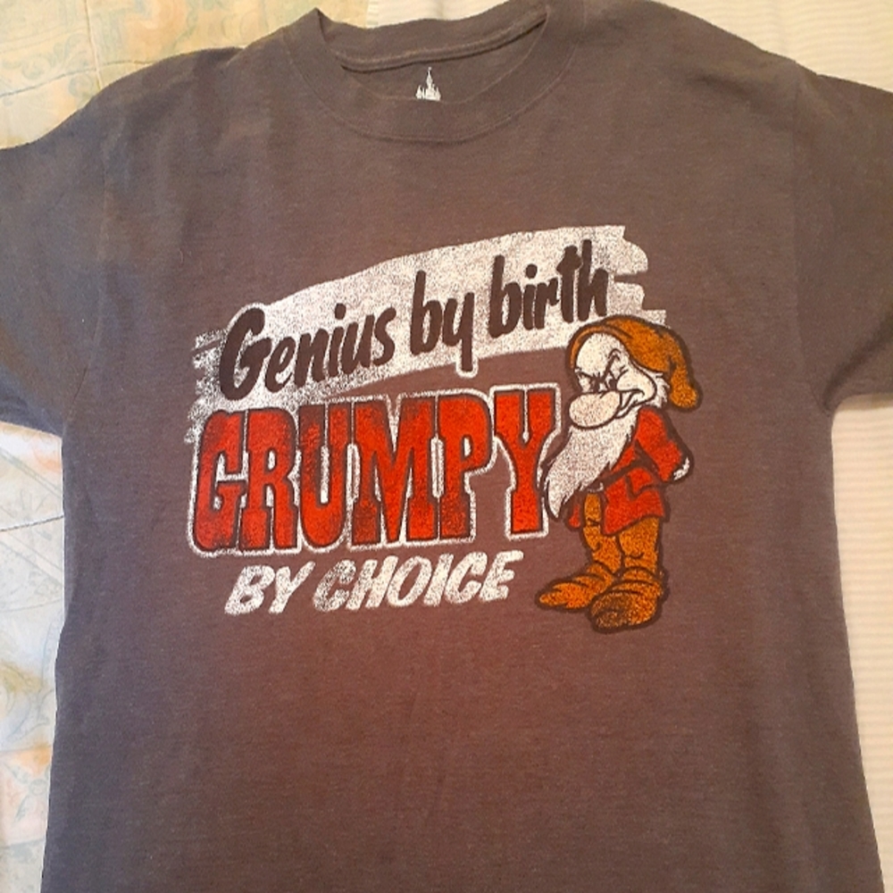 NWOT Disney Grumpy (7 dwarfs) T-Shirt